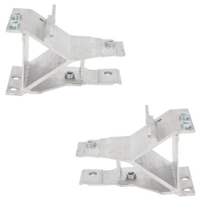 Rareelectrical - New Front Left And Front Right Bumper Bracket Compatible With Bmw 750Li Xdrive Base 8 Cyl 4.4L 530E - Image 5
