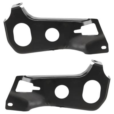 Rareelectrical - Front Bumper Bracket Pair Compatible With 1986-1992 Nissan D21 E 3.0L (86-89) Se 3.0L (86-92) Xe - Image 2