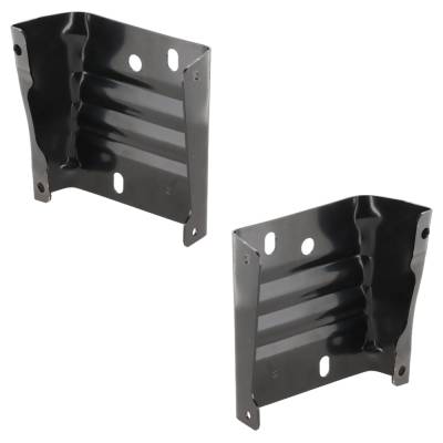 New Front Left And Front Right Bumper Bracket Compatible With Ford E-150 Chateau 8 Cyl 5.4L E-350