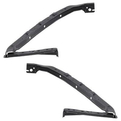 Rareelectrical - New Front Left And Front Right Bumper Bracket Compatible With Honda Civic Ex Civic Si 2006-2011 By - Image 4