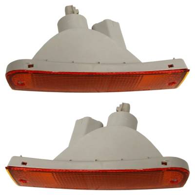 Rareelectrical - Front Turn Signal Light Set Compatible With 1992-1995 Toyota 4Runner Sr5 3.0L 3Vz-E (92-95) 4Runner - Image 6