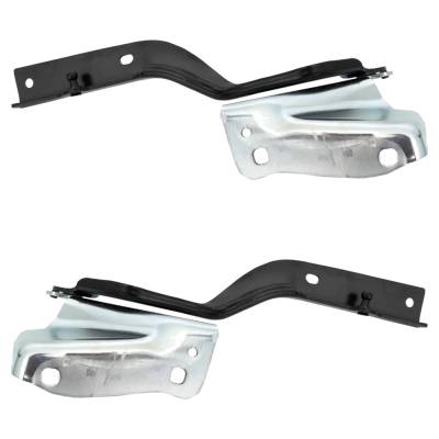 Rareelectrical - New Pair Of Hood Hinge Compatible With Nissan Titan Platinum Reserve 8 Cyl 5.6L Titan Sv 8 Cyl 5.6L - Image 6