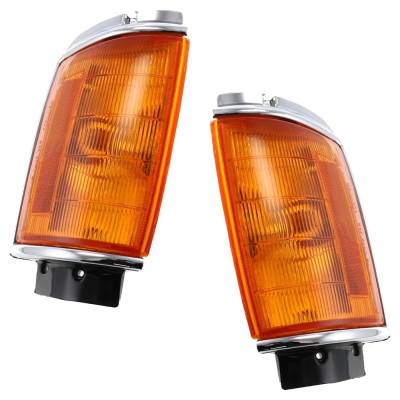 Rareelectrical - Pair Corner Lights Compatible With 1984-1986 Toyota Pickup Sr5 2.4L (84-86) Sr5 Turbo 2.4L (85-86) - Image 4