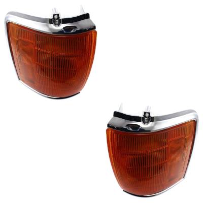 Rareelectrical - Pair Corner Lights Compatible With 1984-1986 Toyota 4Runner Sr5 2.4L (84-86) Pickup Sr5 2.4L (84-86) - Image 6