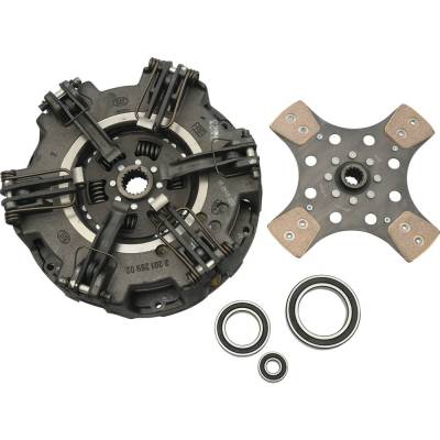 Rareelectrical - 11" Double Clutch Kit Compatible With John Deere 5205 5105 Tractor 13 Spline Coil Diaphragm Pp - Image 3
