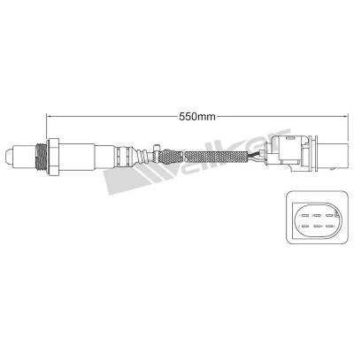 Rareelectrical - New Wideband Oxygen Sensor Compatible With Mercedes Benz G65 Amg Base 12 Cyl 6.0L S550 Base 8 Cyl - Image 2