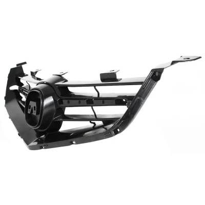 Rareelectrical - Painted Black Grille Assembly Compatible With 2004-2005 Acura Tsx Base 2.4L (04-05) I-Vtec Cl9 - Image 2