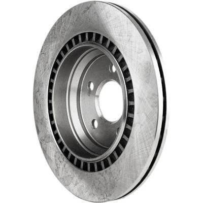 Rareelectrical - New Vented Brake Disc Compatible With Mercedes Benz Cl550 Base 8 Cyl 5.5L S400 Hybrid 6 Cyl 3.5L - Image 4
