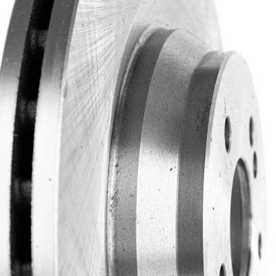 Rareelectrical - New Vented Brake Disc Compatible With Mercedes Benz Cl550 Base 8 Cyl 5.5L S400 Hybrid 6 Cyl 3.5L - Image 8