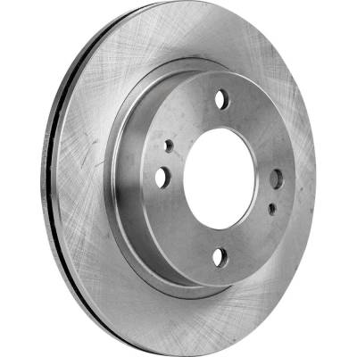 Rareelectrical - New Vented Brake Disc Compatible With Mitsubishi Mirage Se 3 Cyl 1.2L Mirage Rf 3 Cyl 1.2L Mirage Es - Image 2