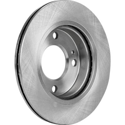 Rareelectrical - New Vented Brake Disc Compatible With Mitsubishi Mirage Se 3 Cyl 1.2L Mirage Rf 3 Cyl 1.2L Mirage Es - Image 6