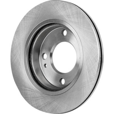 Rareelectrical - New Vented Brake Disc Compatible With Mitsubishi Mirage De 3 Cyl 1.2L Mirage Se 3 Cyl 1.2L Mirage Es - Image 4