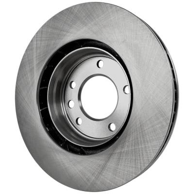 Rareelectrical - New Premium Vented Brake Disc Compatible With Porsche Volkswagen Touareg Tdi 10 Cyl 4.9L Touareg - Image 4