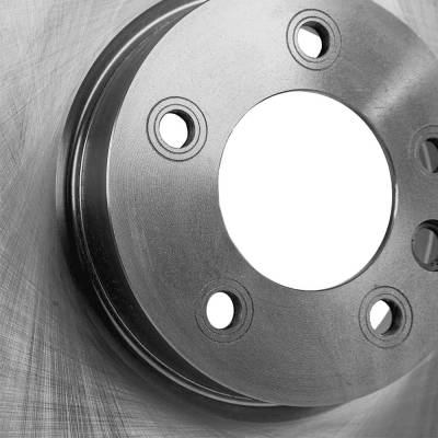 Rareelectrical - New Premium Vented Brake Disc Compatible With Porsche Volkswagen Touareg Tdi 10 Cyl 4.9L Touareg - Image 7