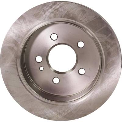 Rareelectrical - New Solid Brake Disc Compatible With Mercedes Benz Ml350 Base 6 Cyl 3.7L Ml430 Base 8 Cyl 4.3L Ml320 - Image 3