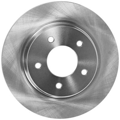 Rareelectrical - New Solid Brake Disc Compatible With Mazda 3 Mazdaspeed 4 Cyl 2.3L 3 S 4 Cyl 2.5L 3 Sport Gt 4 Cyl - Image 3