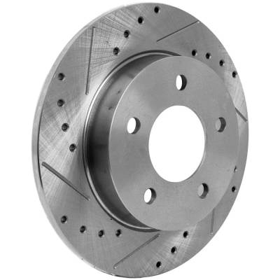 Rareelectrical - New Solid Brake Disc Compatible With Mazda 3 I 4 Cyl 2.0L 3 Gx 4 Cyl 2.0L 3 Sport Gs 4 Cyl 2.0L 3 - Image 3