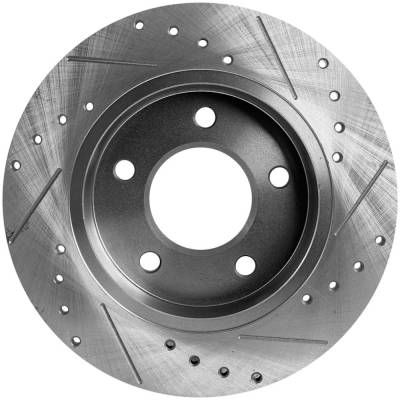 Rareelectrical - New Solid Brake Disc Compatible With Mazda 3 I 4 Cyl 2.0L 3 Gx 4 Cyl 2.0L 3 Sport Gs 4 Cyl 2.0L 3 - Image 8