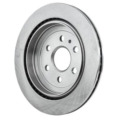 Rareelectrical - New Vented Brake Disc Compatible With Cadillac Saab 9-4X Base 6 Cyl 3.0L Srx Performance 6 Cyl 2.8L - Image 8