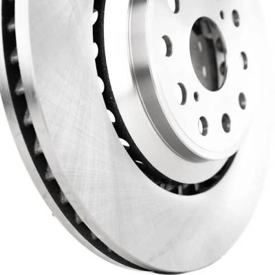 Rareelectrical - New Vented Brake Disc Compatible With Lexus Ls460 Base 8 Cyl 4.6L Ls500h Base 6 Cyl 3.5L Ls500 Base - Image 15