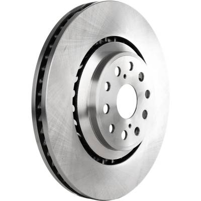 Rareelectrical - New Vented Brake Disc Compatible With Lexus Ls500h Base 6 Cyl 3.5L Ls460 Base 8 Cyl 4.6L Ls500 Base - Image 4