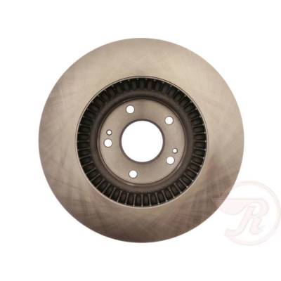 Rareelectrical - New Vented Brake Disc Compatible With Hyundai Santa Fe Sel 4 Cyl 2.0L Santa Fe Essential 4 Cyl 2.4L - Image 3