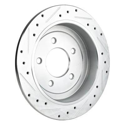 Rareelectrical - Performance Rotor Brake Disc Compatible With Ford Lincoln F-150 Lightning 8 Cyl 5.4L 2000-2003 Rwd, - Image 9
