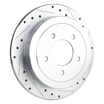 Rareelectrical - Performance Rotor Brake Disc Compatible With Ford Lincoln Expedition Xlt 8 Cyl 5.4L 1999-2004 By - Image 1