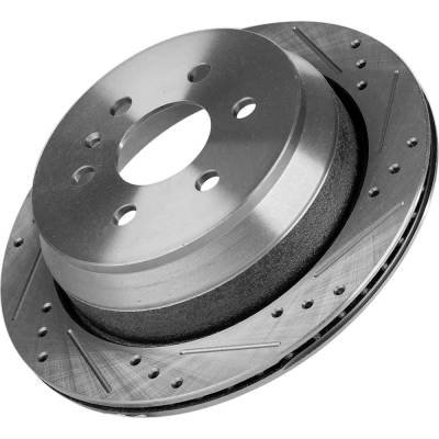 Rareelectrical - New Vented Brake Disc Compatible With Chevrolet Gmc Canyon Denali 4 Cyl 2.8L Canyon Slt 4 Cyl 2.8L - Image 16