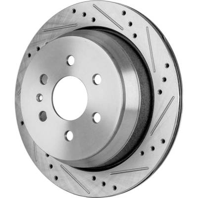 Rareelectrical - New Vented Brake Disc Compatible With Chevrolet Gmc Canyon Denali 4 Cyl 2.8L Canyon Slt 4 Cyl 2.8L - Image 14