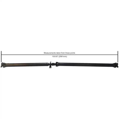 Rareelectrical - Rear Driveshaft Compatible With 2007-2018 Mercedes-Benz Sprinter 3500 Base 3.0L (10-18) Dodge - Image 7