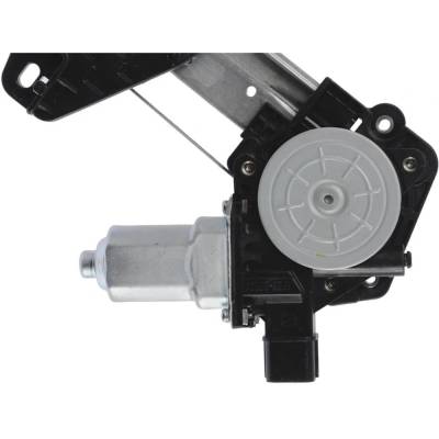 Rareelectrical - Left Rear Window Regulator With Motor Compatible With 2006-2011 Honda Civic Hybrid-L 1.3L (09-11) Lx - Image 6