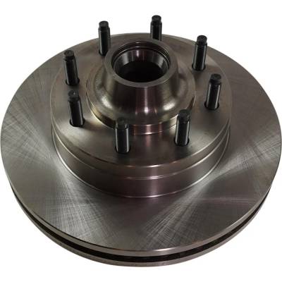 New Left Front Brake Disc Compatible With Ford E-150 Base 8 Cyl 4.6L E-350 Super Duty Xlt 8 Cyl 5.4L