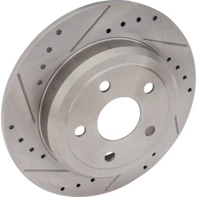 New Solid Brake Disc Compatible With Dodge Jeep Durango Enforcer 6 Cyl 3.6L Durango Special Service