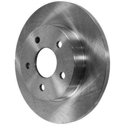 New Solid Brake Disc Compatible With Chevrolet Pontiac Saturn G6 Gtp 6 Cyl 3.9L Malibu Ls 6 Cyl 3.5L