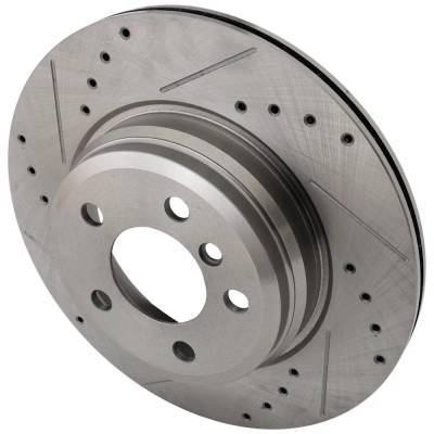Rareelectrical - New Vented Brake Disc Compatible With Bmw 430I Xdrive Gran Coupe Base 4 Cyl 2.0L 430I Base 4 Cyl - Image 2
