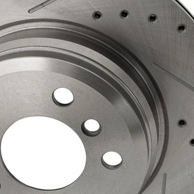 Rareelectrical - New Vented Brake Disc Compatible With Bmw 430I Xdrive Gran Coupe Base 4 Cyl 2.0L 430I Base 4 Cyl - Image 3