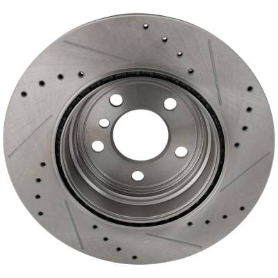 Rareelectrical - New Vented Brake Disc Compatible With Bmw 430I Base 4 Cyl 2.0L 428I Base 4 Cyl 2.0L 440I Xdrive Base - Image 4