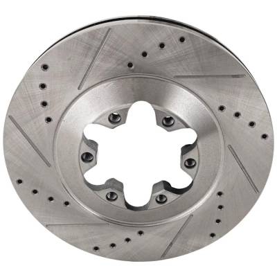 New Vented Brake Disc Compatible With Chevrolet Gmc Canyon Sle 4 Cyl 2.9L Colorado Wt 4 Cyl 2.9L