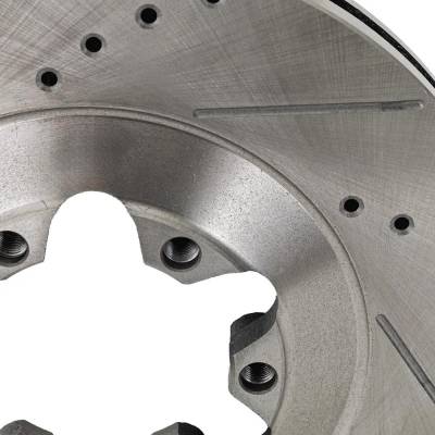 Rareelectrical - New Vented Brake Disc Compatible With Chevrolet Gmc Canyon Sle 4 Cyl 2.9L Colorado Wt 4 Cyl 2.9L - Image 3