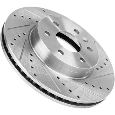 Rareelectrical - New Vented Brake Disc Compatible With Chevrolet Gmc Colorado Z71 6 Cyl 3.6L Canyon Slt 6 Cyl 3.6L - Image 7