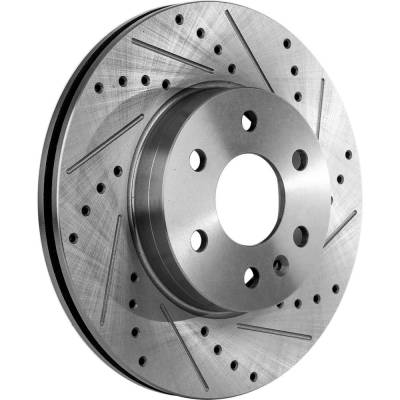 New Vented Brake Disc Compatible With Chevrolet Gmc Canyon Slt 4 Cyl 2.8L Canyon Denali 4 Cyl 2.8L
