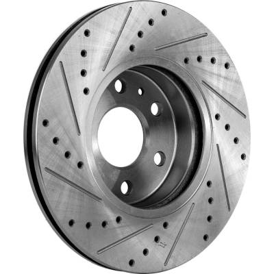 Rareelectrical - New Vented Brake Disc Compatible With Chevrolet Gmc Canyon Slt 4 Cyl 2.8L Canyon Denali 4 Cyl 2.8L - Image 4