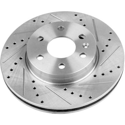 Rareelectrical - New Vented Brake Disc Compatible With Chevrolet Gmc Canyon Slt 4 Cyl 2.8L Canyon Denali 4 Cyl 2.8L - Image 8