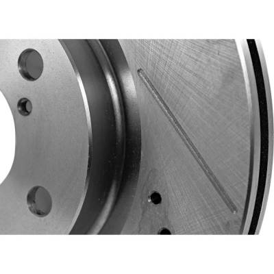 Rareelectrical - New Vented Brake Disc Compatible With Acura Honda Ridgeline Touring 6 Cyl 3.5L Pilot Elite 6 Cyl - Image 8