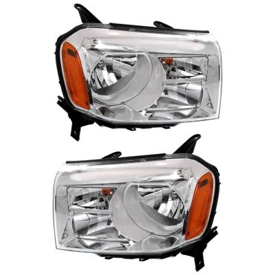 New Pair Of Headlight Compatible With Honda Pilot 2012-2015 By Part Number 33100-Sza-A11 33100Szaa11