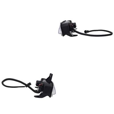Rareelectrical - Led Turn Signal Light Assembly Right Left Pair Compatible With 2014-2018 Infiniti Q50 Red Sport 400 - Image 6