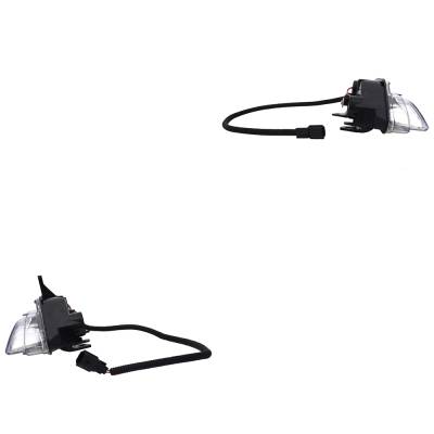 Rareelectrical - Led Turn Signal Light Assembly Right Left Pair Compatible With 2014-2024 Infiniti Q50 Premium Red - Image 6