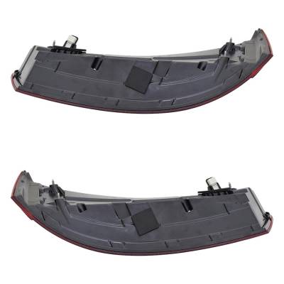 Led Tail Light Assembly Right Left Pair Inner (On Liftgate) Compatible With 2017-2019 Audi Q7