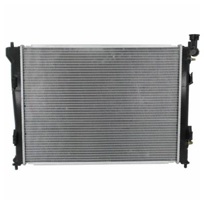 Rareelectrical - Radiator Compatible With 2007-2010 Hyundai Elantra Limited Sport Gl Sedan 2.0L L4 122 Cid Aluminum - Image 1